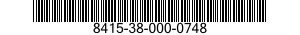 8415-38-000-0748 PARKA,WET WEATHER 8415380000748 380000748