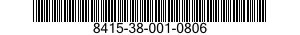 8415-38-001-0806 SHIRT,COLD WEATHER 8415380010806 380010806