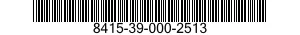 8415-39-000-2513 COAT,COLD WEATHER 8415390002513 390002513