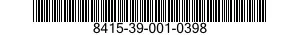 8415-39-001-0398 SHIRT,HOT WEATHER 8415390010398 390010398
