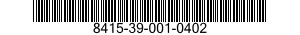 8415-39-001-0402 SHIRT,HOT WEATHER 8415390010402 390010402