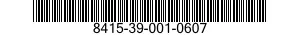 8415-39-001-0607 CLOTHING OUTFIT,SERVICE UNIFORM 8415390010607 390010607