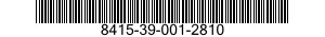 8415-39-001-2810 T-SHIRT,ATHLETE'S 8415390012810 390012810
