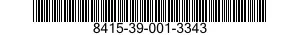 8415-39-001-3343 CLOTHING OUTFIT,SERVICE UNIFORM 8415390013343 390013343