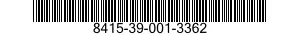 8415-39-001-3362 CLOTHING OUTFIT,SERVICE UNIFORM 8415390013362 390013362