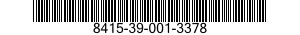 8415-39-001-3378 CLOTHING OUTFIT,SERVICE UNIFORM 8415390013378 390013378