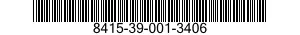 8415-39-001-3406 CLOTHING OUTFIT,SERVICE UNIFORM 8415390013406 390013406