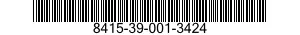 8415-39-001-3424 CLOTHING OUTFIT,SERVICE UNIFORM 8415390013424 390013424