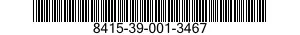 8415-39-001-3467 CLOTHING OUTFIT,SERVICE UNIFORM 8415390013467 390013467
