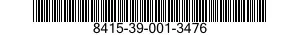 8415-39-001-3476 CLOTHING OUTFIT,SERVICE UNIFORM 8415390013476 390013476
