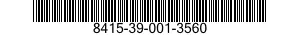 8415-39-001-3560 CLOTHING OUTFIT,SERVICE UNIFORM 8415390013560 390013560