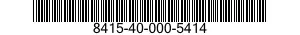 8415-40-000-5414 COAT,HOT WEATHER 8415400005414 400005414