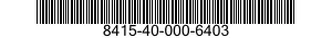 8415-40-000-6403 COAT,HOT WEATHER 8415400006403 400006403