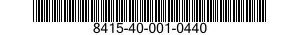 8415-40-001-0440 COAT,HOT WEATHER 8415400010440 400010440