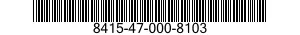 8415-47-000-8103 PARKA,COLD WEATHER 8415470008103 470008103