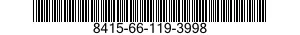 8415-66-119-3998 JACKET,MAN'S 8415661193998 661193998