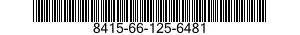 8415-66-125-6481 HELMET,CRASH 8415661256481 661256481