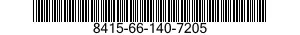 8415-66-140-7205 LINER,EXTREME COLD WEATHER JACKET 8415661407205 661407205