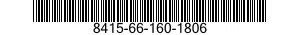 8415-66-160-1806 TROUSERS,COMBAT 8415661601806 661601806