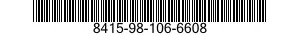 8415-98-106-6608 GLOVES,CHEMICAL AND OIL PROTECTIVE 8415981066608 981066608