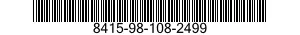 8415-98-108-2499 JERSEY,FOOTBALL 8415981082499 981082499