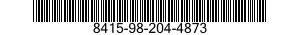 8415-98-204-4873 UNDERSHIRT,COLD WEATHER 8415982044873 982044873