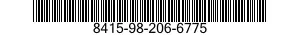 8415-98-206-6775 TROUSERS,FLYERS' 8415982066775 982066775