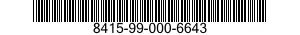 8415-99-000-6643  8415990006643 990006643