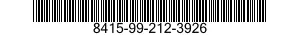8415-99-212-3926 COVERALLS,FLYERS' 8415992123926 992123926