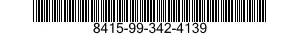 8415-99-342-4139 COVERALLS,ANTI-EXPOSURE 8415993424139 993424139
