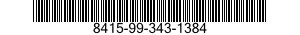 8415-99-343-1384 JACKET,WET WEATHER 8415993431384 993431384