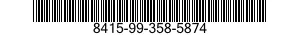 8415-99-358-5874 TROUSERS,FIREMEN'S 8415993585874 993585874