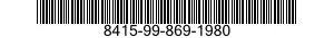 8415-99-869-1980 JACKET,WET WEATHER 8415998691980 998691980