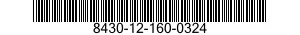 8430-12-160-0324 BOOTS,FIREMEN'S 8430121600324 121600324