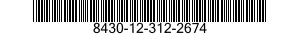 8430-12-312-2674  8430123122674 123122674