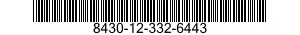 8430-12-332-6443  8430123326443 123326443