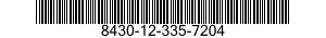 8430-12-335-7204  8430123357204 123357204