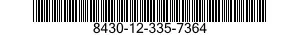 8430-12-335-7364  8430123357364 123357364