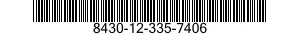 8430-12-335-7406  8430123357406 123357406