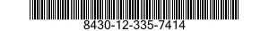 8430-12-335-7414  8430123357414 123357414