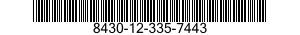 8430-12-335-7443  8430123357443 123357443
