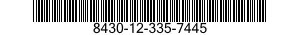 8430-12-335-7445  8430123357445 123357445