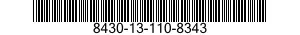 8430-13-110-8343  8430131108343 131108343