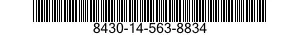 8430-14-563-8834 OVERSHOES,NUCLEAR,BIOLOGICAL AND CHEMICAL CONTAMINANTS PROTECTIVE 8430145638834 145638834