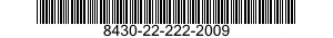 8430-22-222-2009  8430222222009 222222009