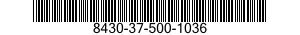 8430-37-500-1036  8430375001036 375001036