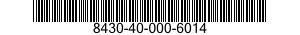 8430-40-000-6014 BOOTS,PARACHUTIST'S 8430400006014 400006014