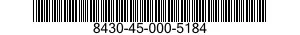 8430-45-000-5184 BOOTS,SAFETY,MEN'S 8430450005184 450005184