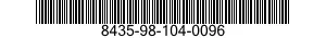 8435-98-104-0096 SHOES,WOMEN'S 8435981040096 981040096
