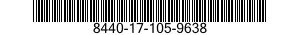 8440-17-105-9638 NECKTIE,MEN'S 8440171059638 171059638